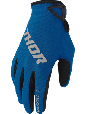 Ръкавици THOR Ridemode Static BLUE